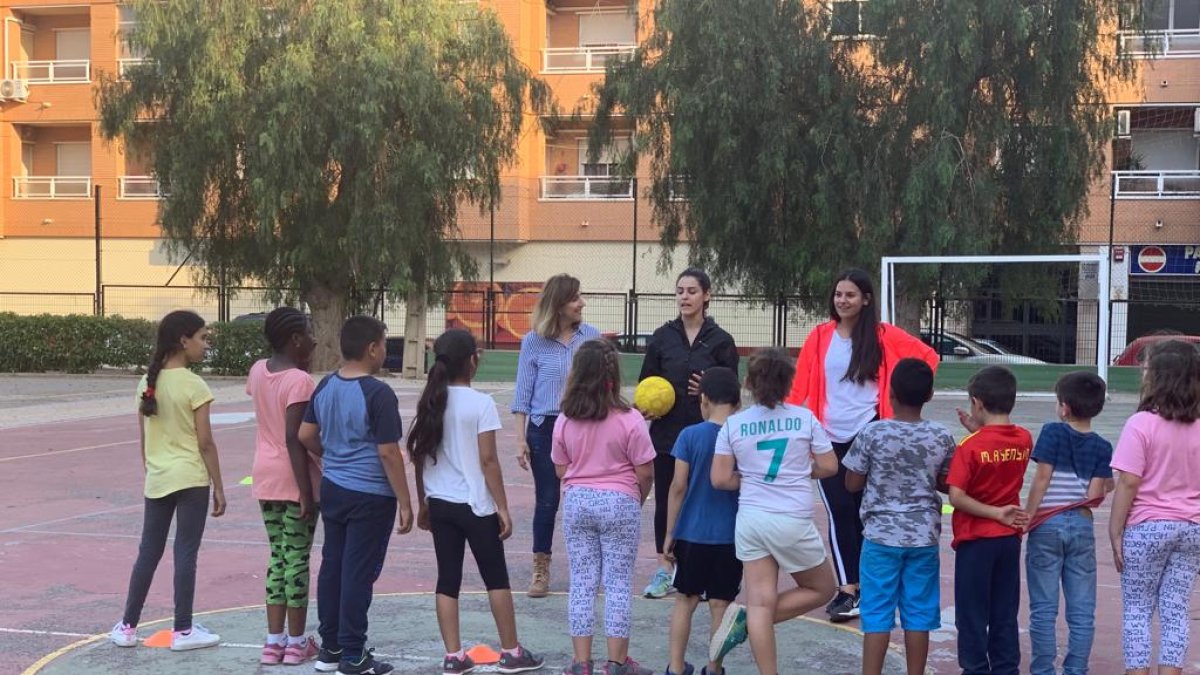 Desarrollo de una de las actividades puesta en marcha.