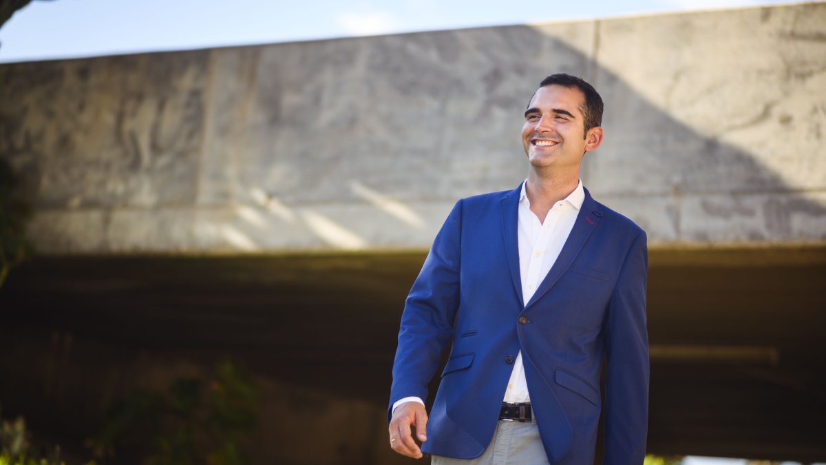 Ramón Fernández-Pacheco, alcalde y cabeza de lista del PP Almería.