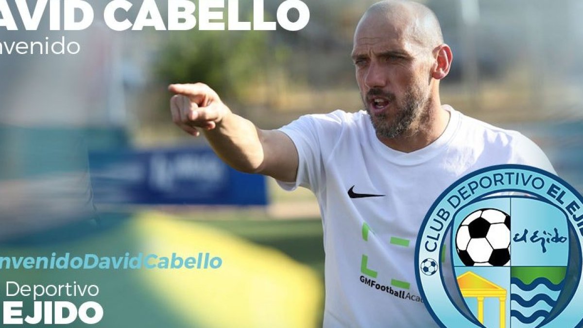El nuevo entrenador del CD El Ejido.