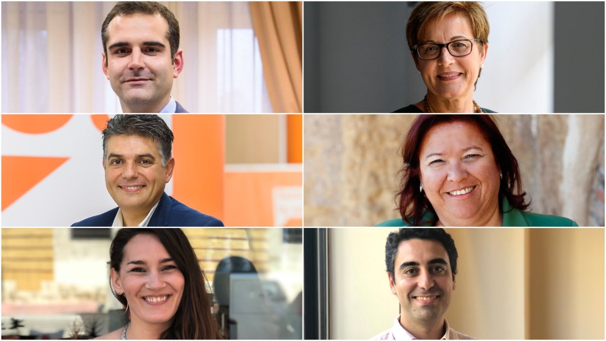 Ramón Fernández-Pacheco, Adriana Valverde, Miguel Cazorla, Amalia Román, Carmen Mateos y Joaquín Pérez de la Blanca.