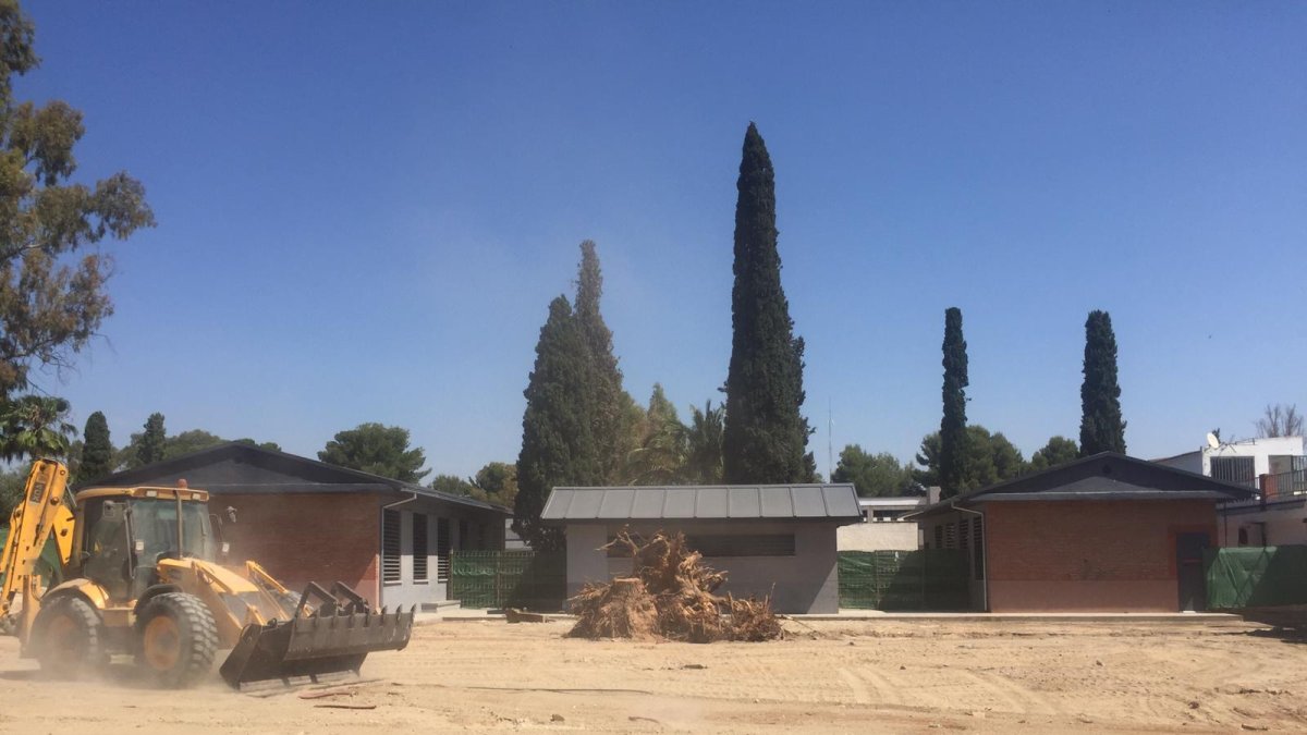 Comienzo de los trabajos en el terreno donde estará situada la EMMA.