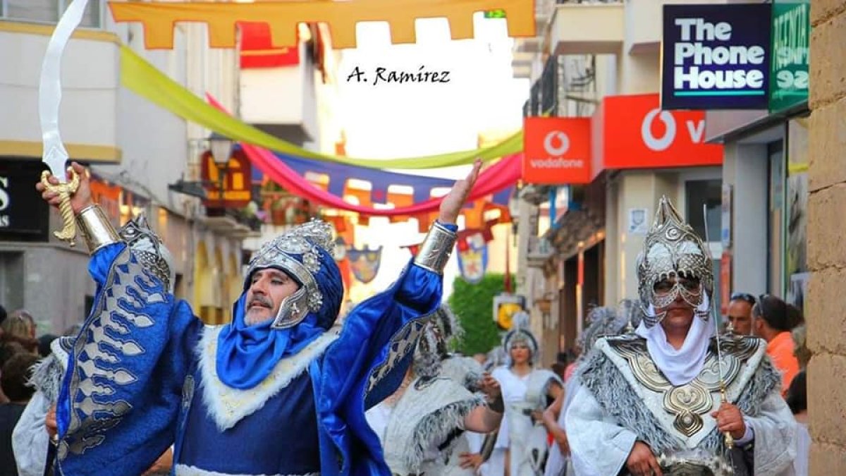 Momento del desfile en años anteriores.