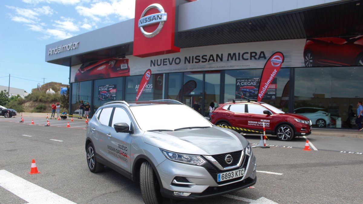 Un circuito con cuatro pruebas a ciegas tuvieron que realizar los participantes.