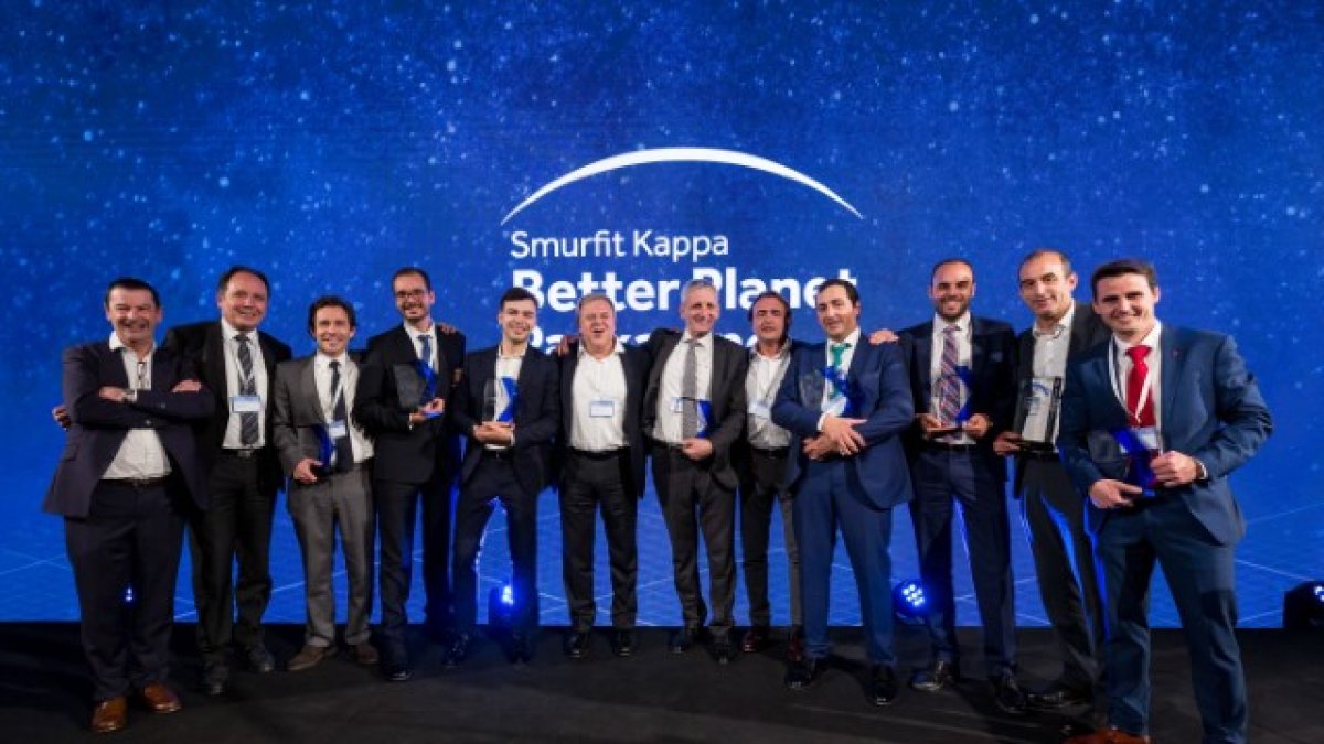 Equipo de Smurfit Kappa en los Innovation Awards 2019