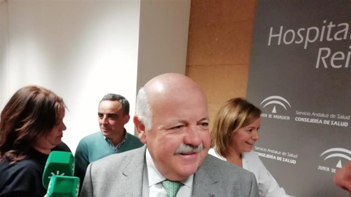 Jesús Aguirre, consejero de Salud.