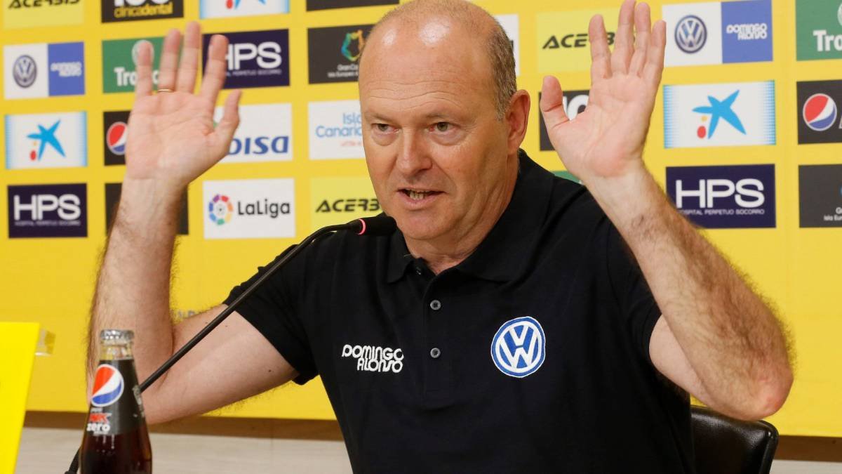 Pepe Mel no ha podido meter a Las Palmas en la zona alta.