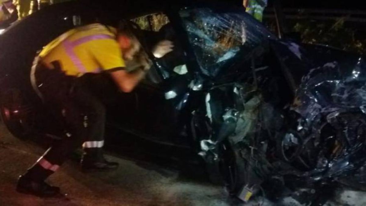 Estado en el que quedó el vehículo.