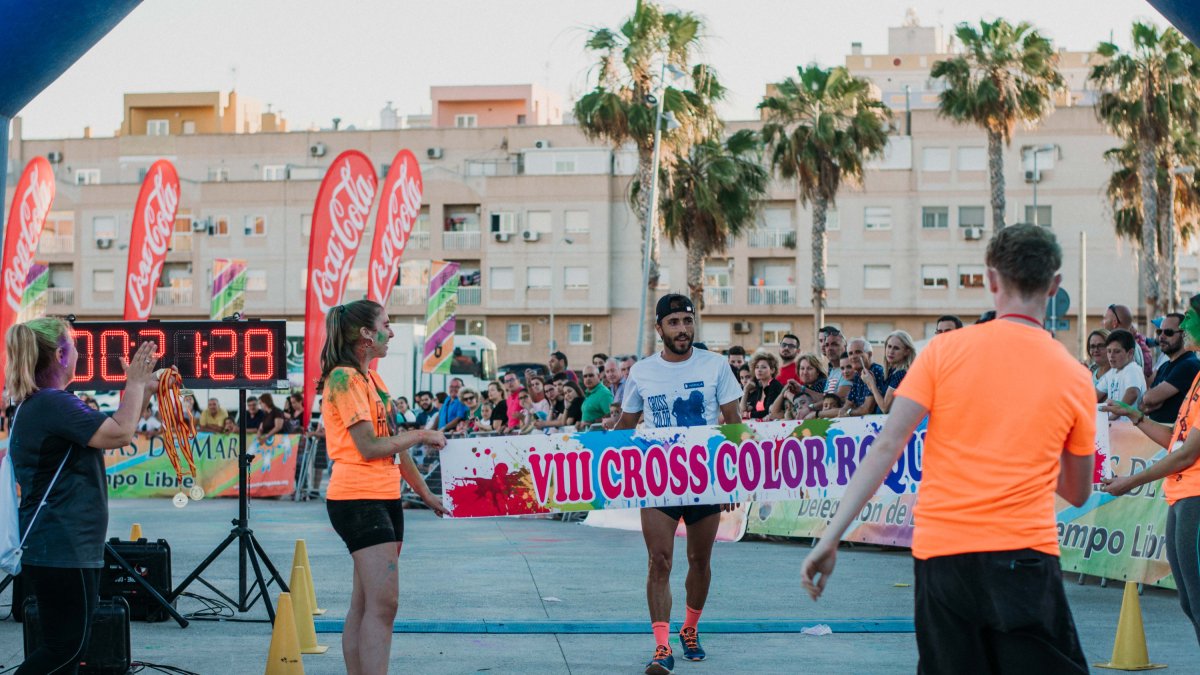 La carrera fue una fiesta.
