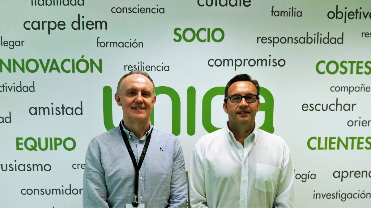 Enrique de los Ríos y Antonio M. Carmona, gerentes de Única y Sunaran