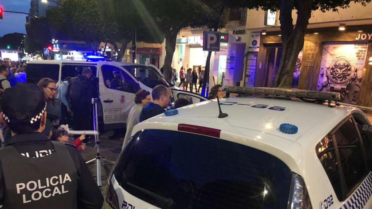 Imagen de archivo de una operación de la Policía Local.