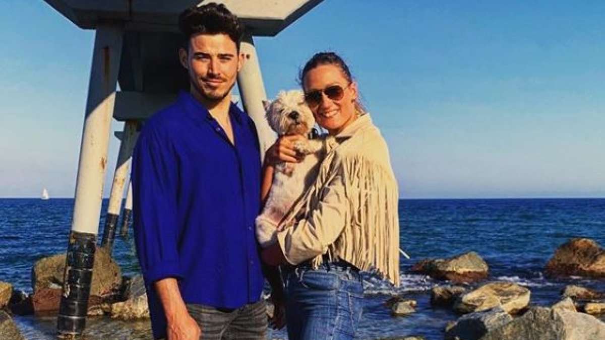 Ángel Capel y Mireia Belmonte, juntos.