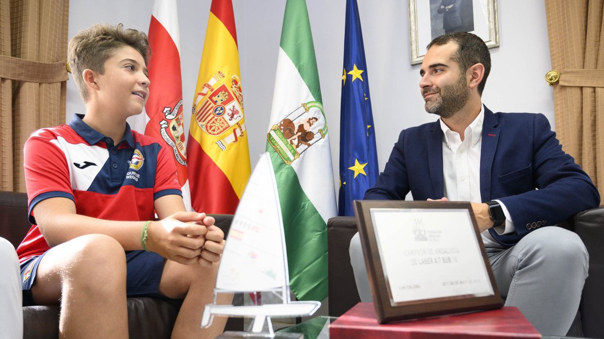 Recibimiento de Fernández-Pacheco a Alejandro Payés.