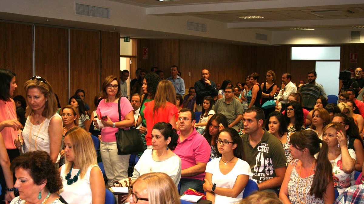 Alumnos de los cursos de verano de la UAL en Purchena del año pasado.