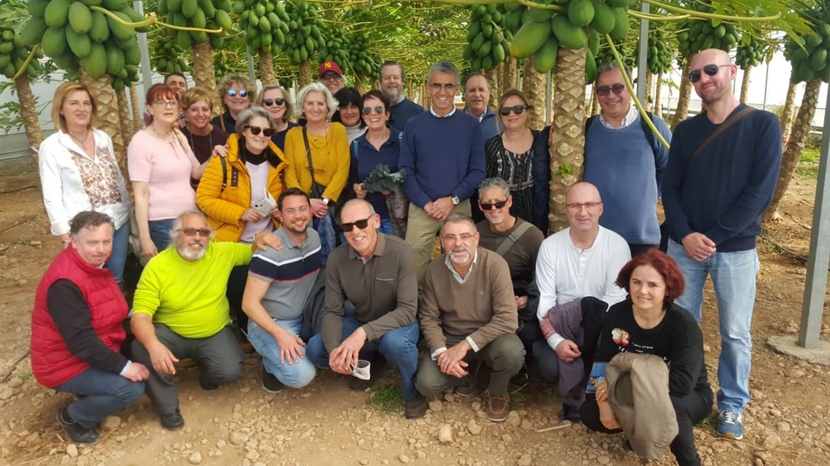 EL GRUPO INDALO FOTO en las Palmerillas. La voz