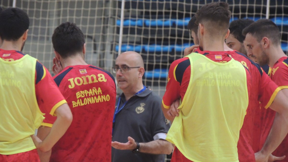 Jordi Ribera, en la pista del Palacio.