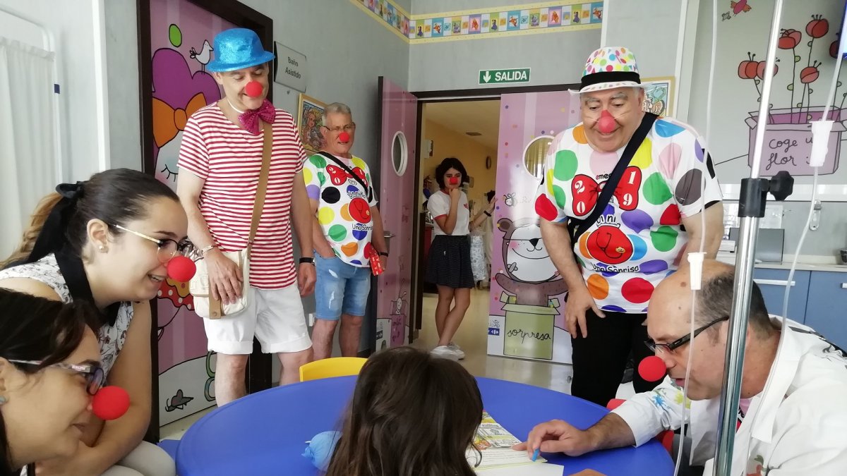 Desarrollo de una de las actividades en el Hospital de Poniente.