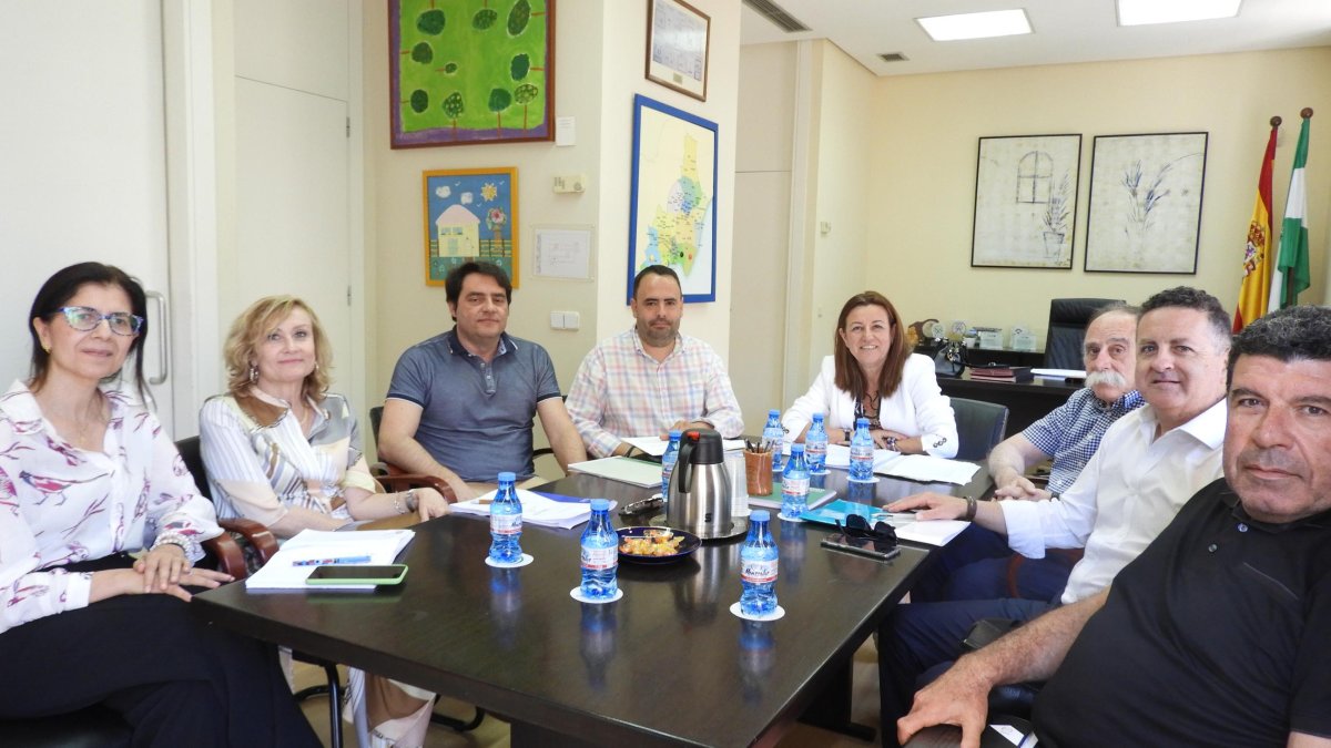 Reunión en la que la delegada ha sido nombrada presidenta de la Fundación.