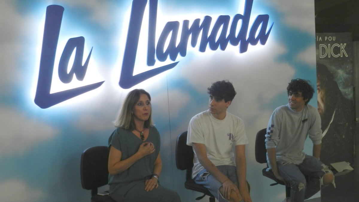 Presentación del musical en el hall del Auditorio Municipal.