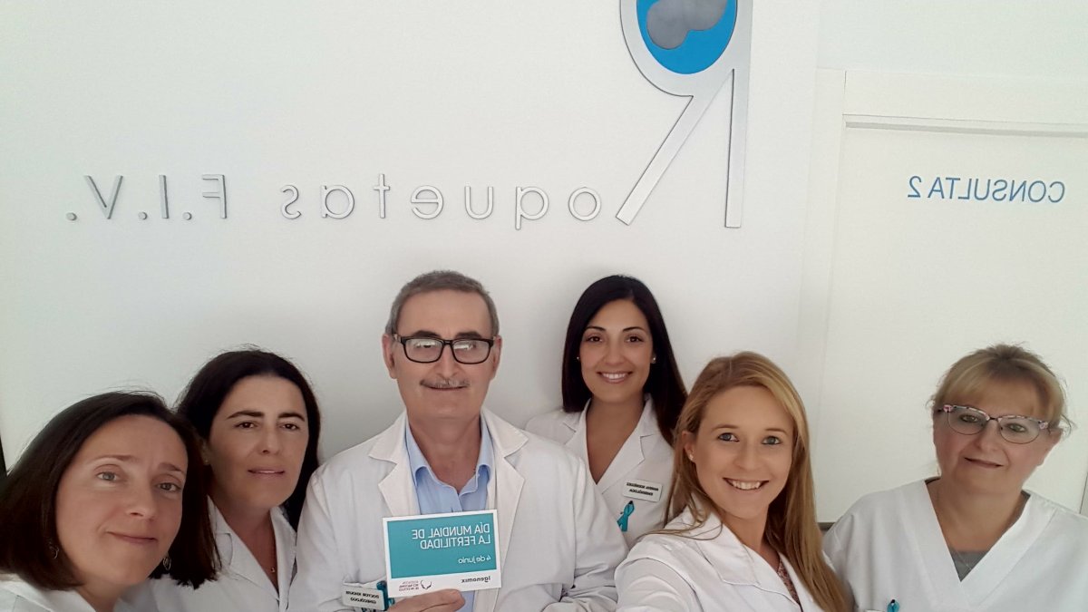 El equipo de la clínica Roquetas FIV
