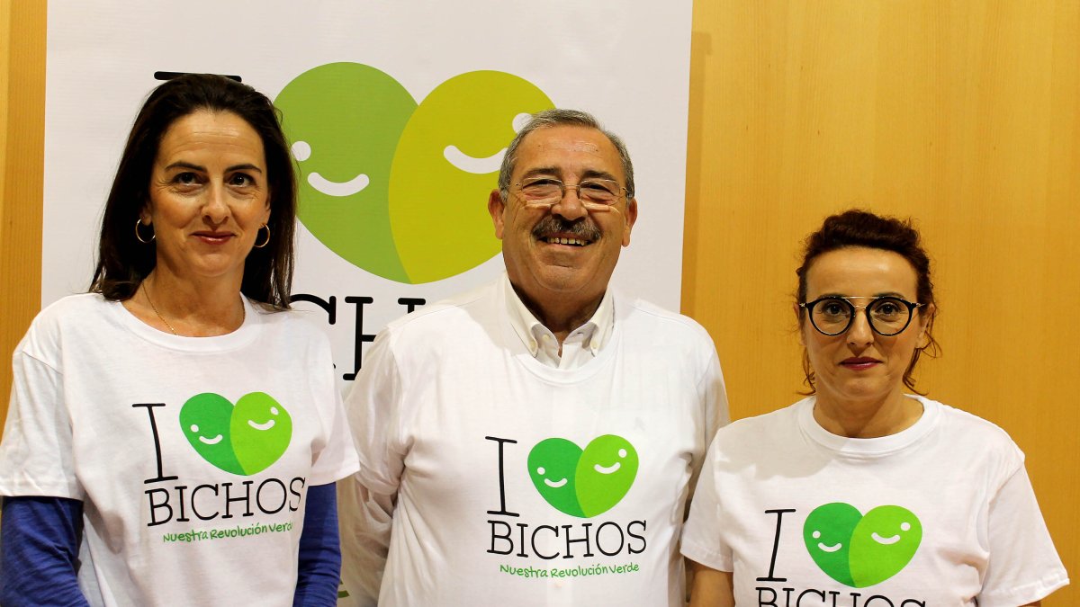 Delegada, presidente y gerente de Bioline presentaron la campaña