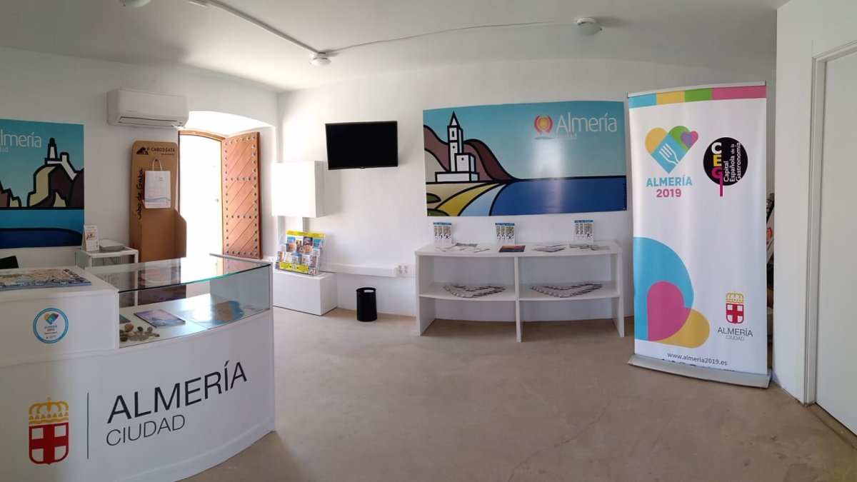 La oficina de Información Turística de Cabo de Gata.