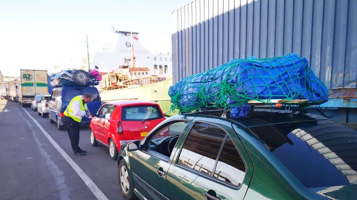 Imagen de la Operación Paso del Estrecho de 2018.