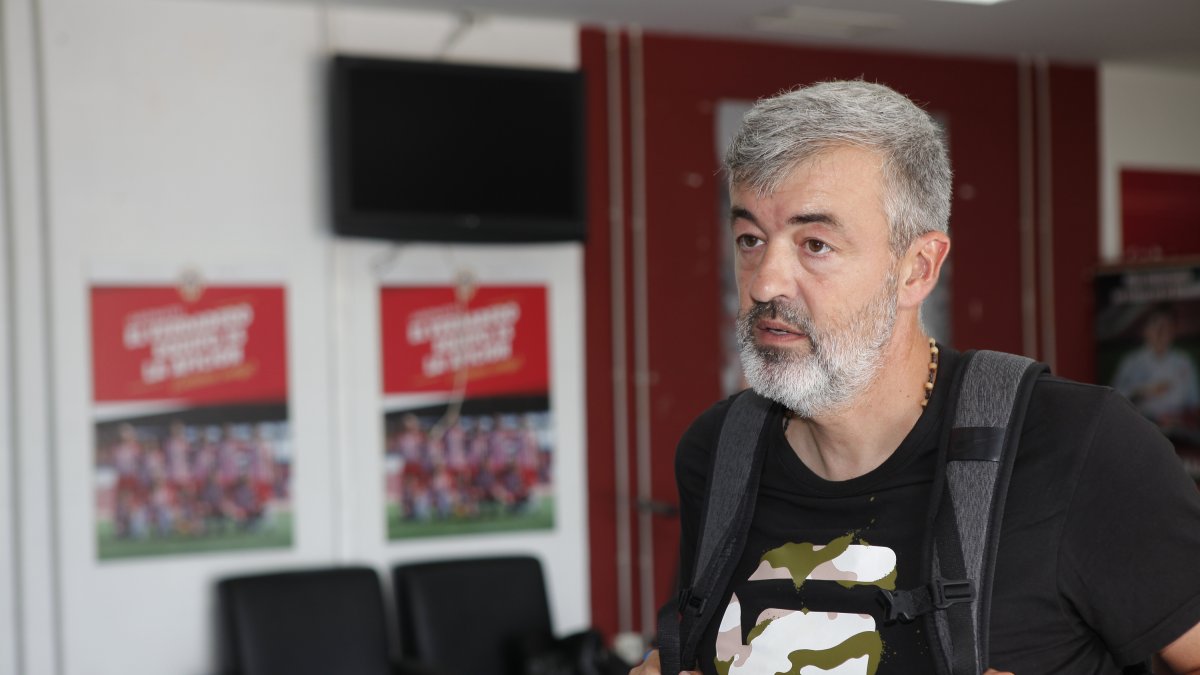 El nuevo míster en Almería.