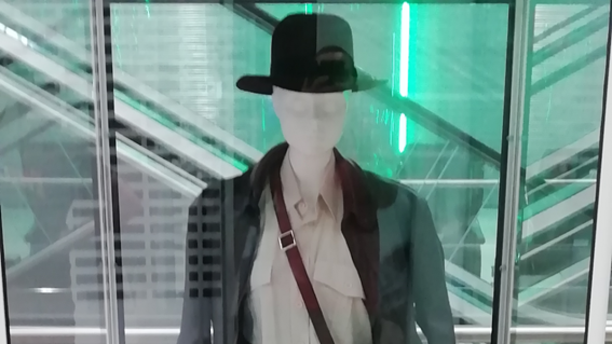 Objetos de coleccionista relativos a la saga ‘Indiana Jones’.