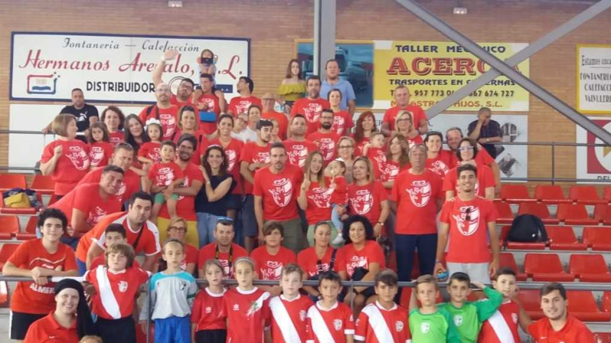 Los jugadores y jugadoras almerienses en Pozoblanco.
