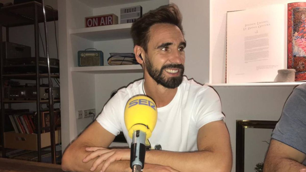 Borja Fernández anoche en El Larguero.