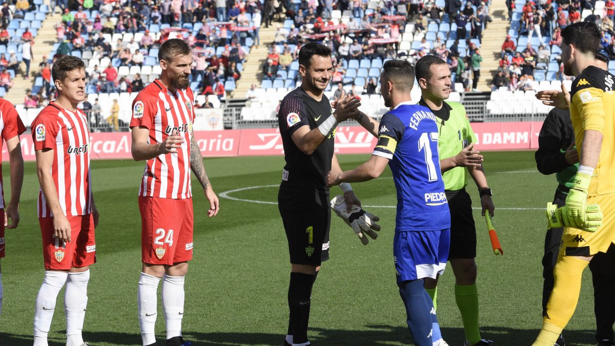 El Almería acabó en los primeros puestos del Juego Limpio.