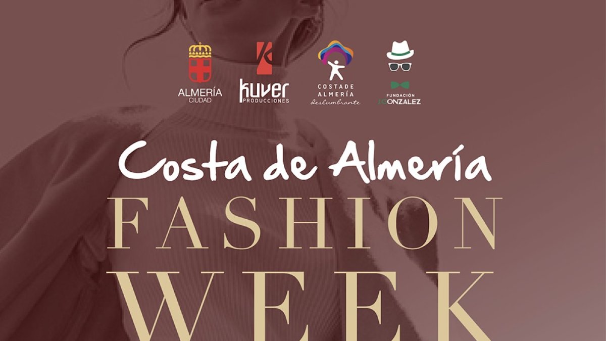 Cartel de \'Duelo de Dedales\' de Costa de Almería Fashion Week.
