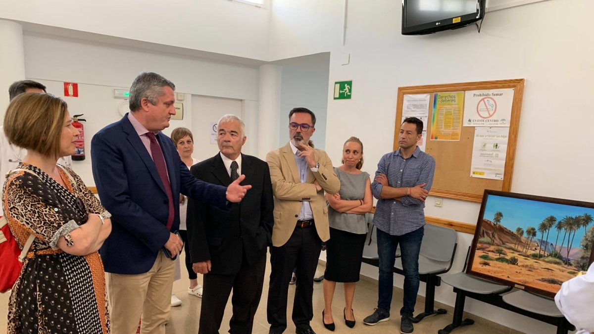 Acto de la donación de la pintura.