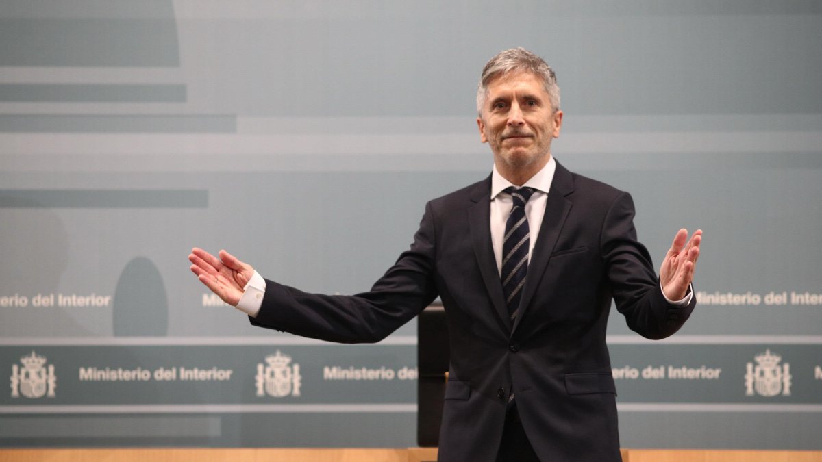 El ministro Fernando Grande-Marlaska