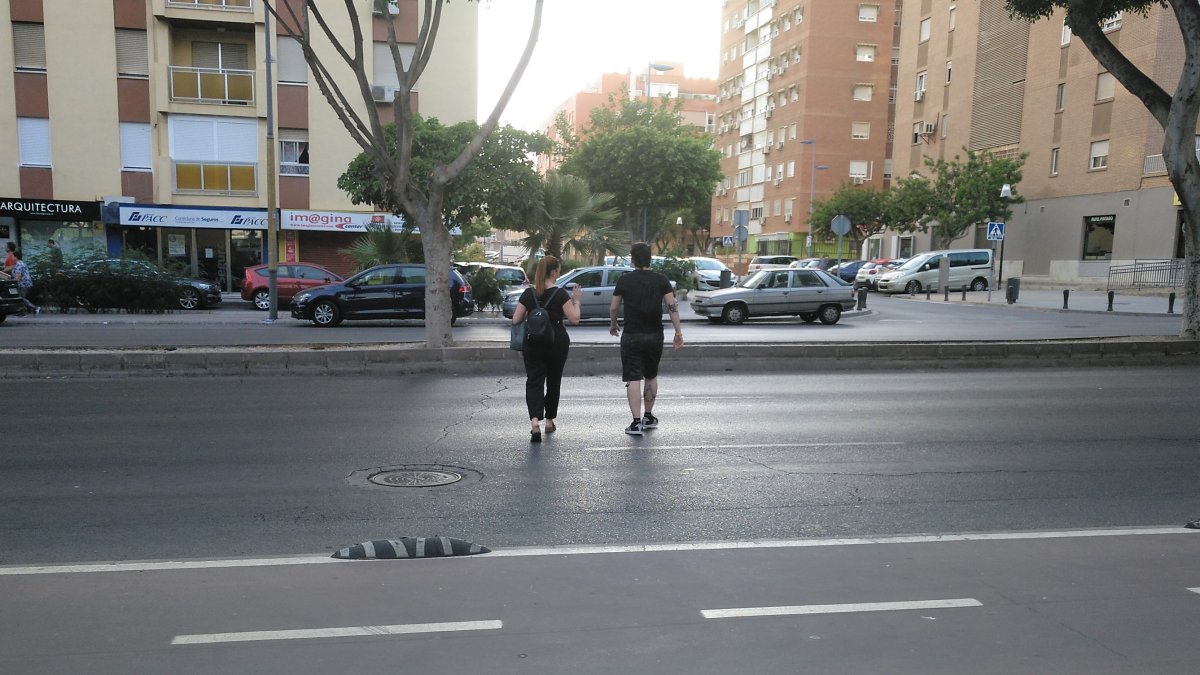 FOTO en la Avenida del Mediterráneo.