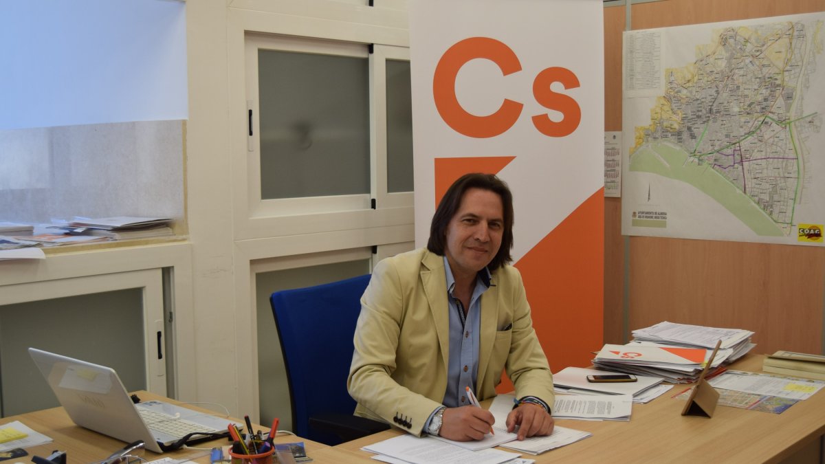 Rafael Burgos, diputado provincial de Ciudadanos.