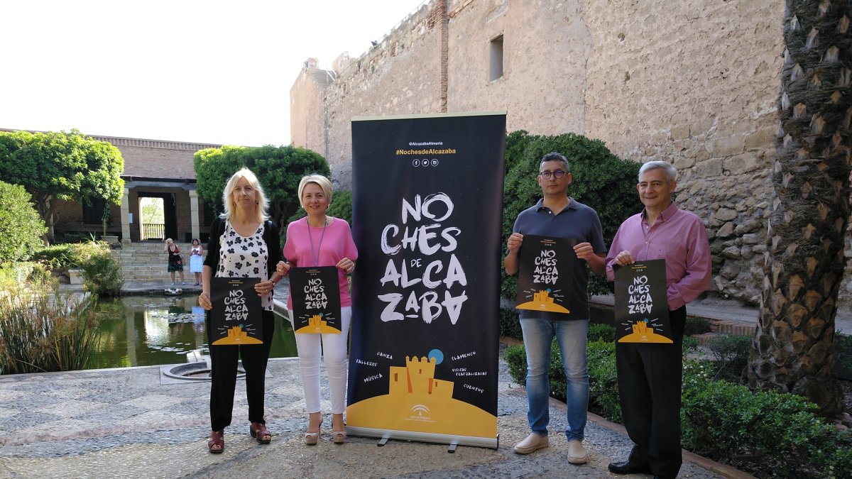 Presentación de las actividades en el Conjunto Monumental de la Alcazaba.