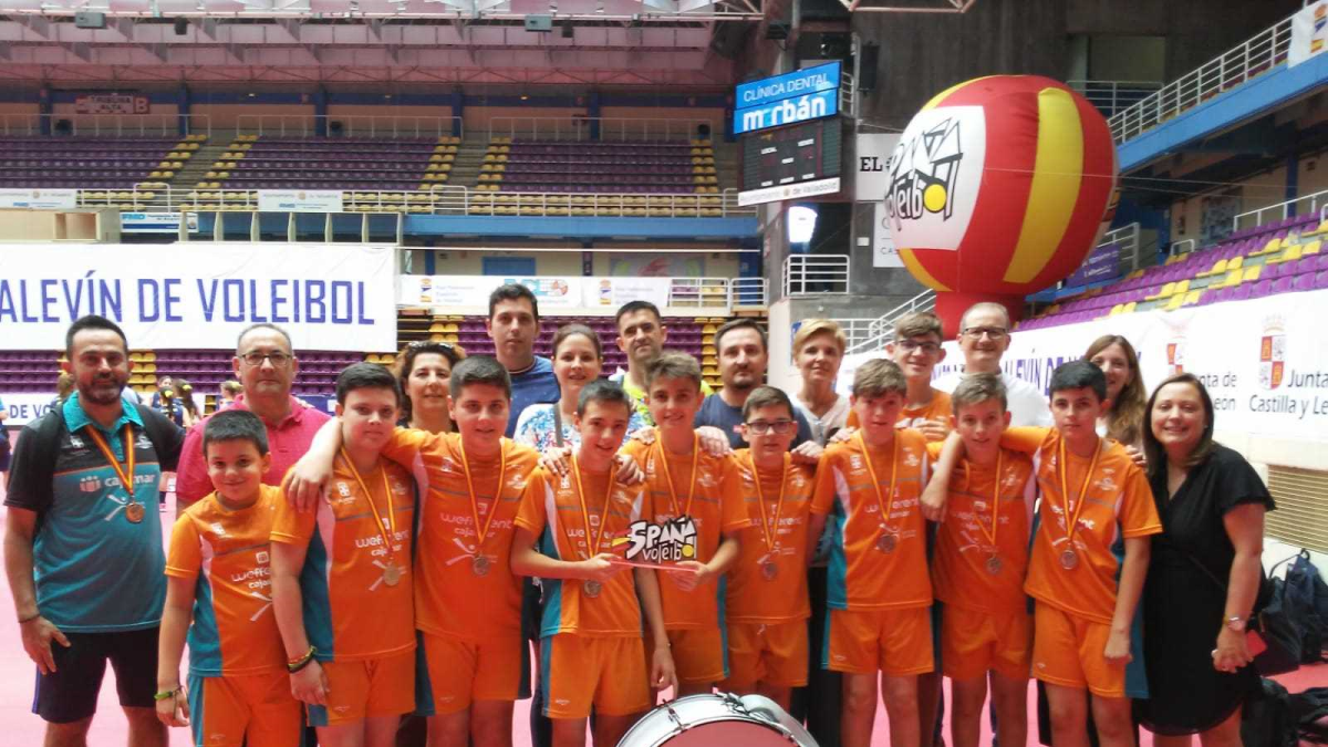 Los almerienses subieron al podio.