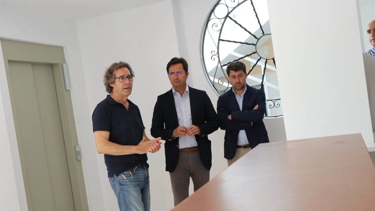 El ascensor facilitará el acceso a la zona superior del edificio.