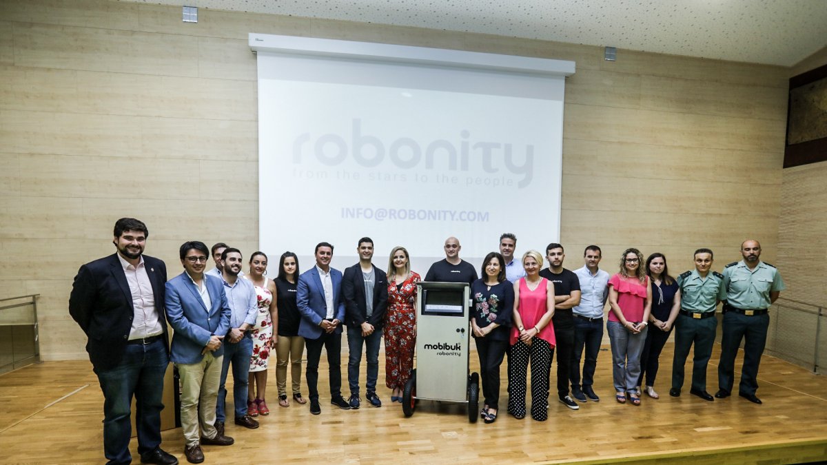 Presentación de la Startup almeriense Robonity.