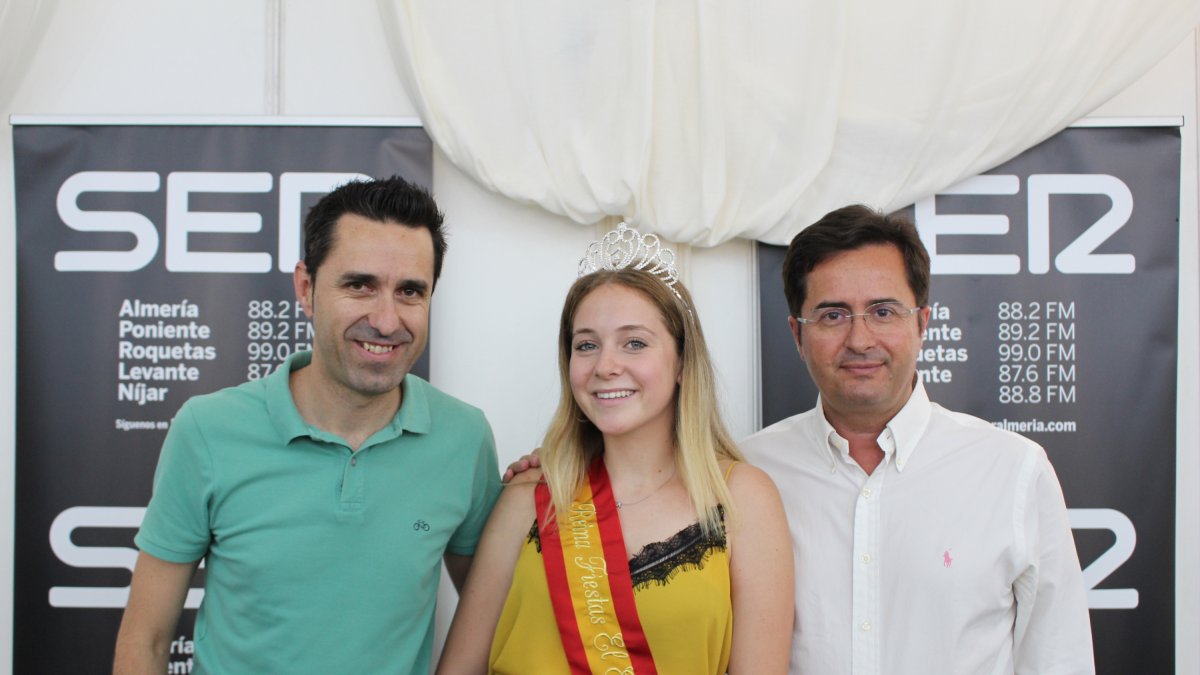 El alcalde de El Ejido y la Reina de las Fiestas 2019 han sido protagonistas en la Cadena SER.