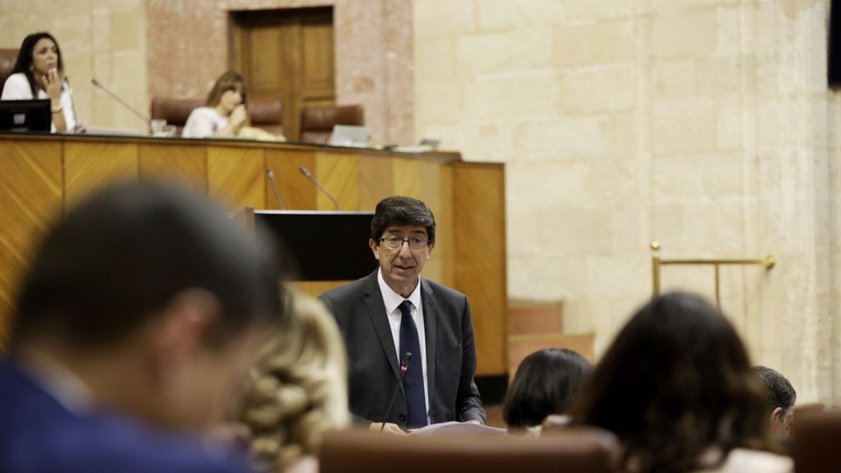 Juan Marín, vicepresidente de la Junta.