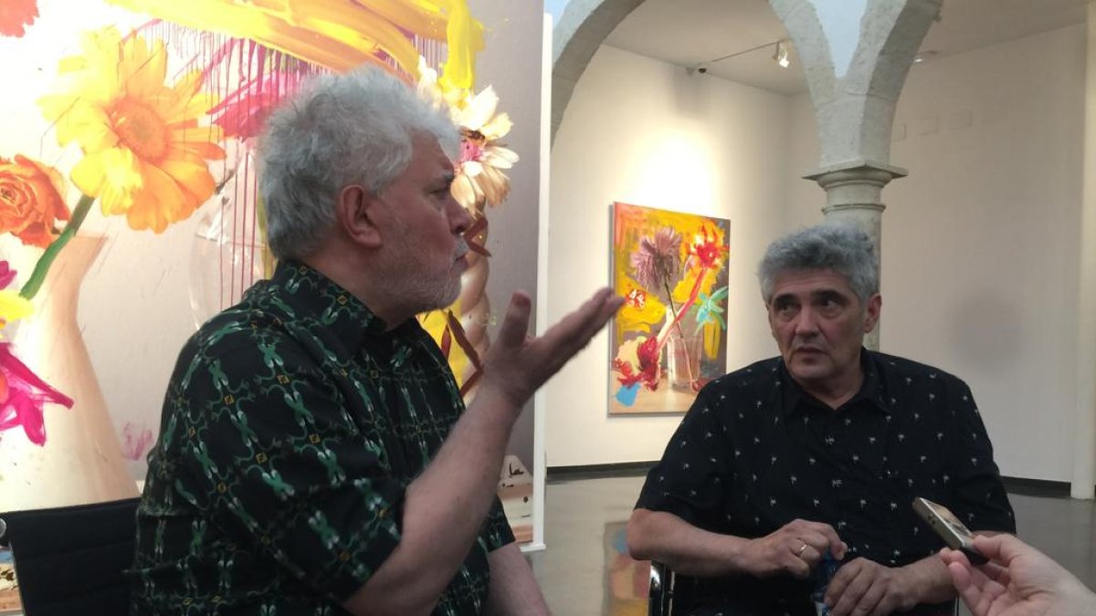 Pedro Almodóvar y Jorge Galindo en el CAF.