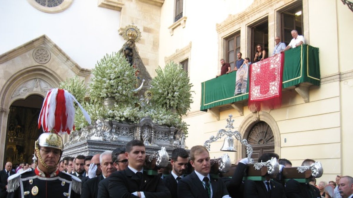 La Virgen del Mar saldrá en dos ocasiones en 2020.