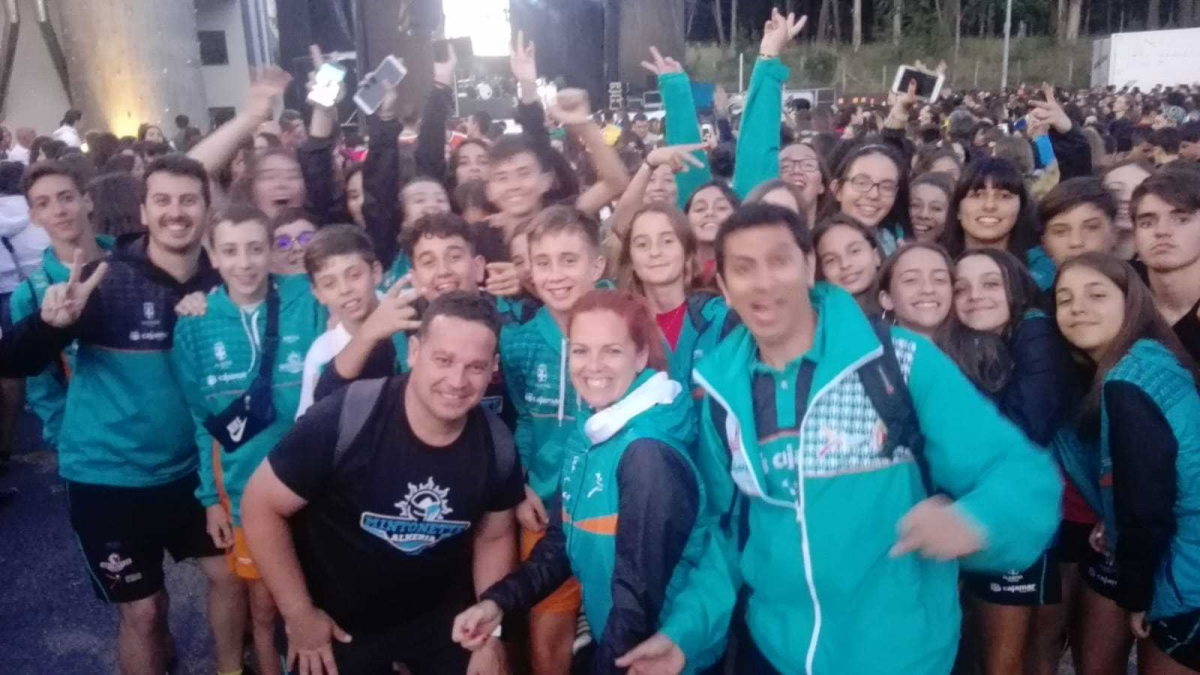 Los equipos del Mintonette Almería ya están en Portugal.