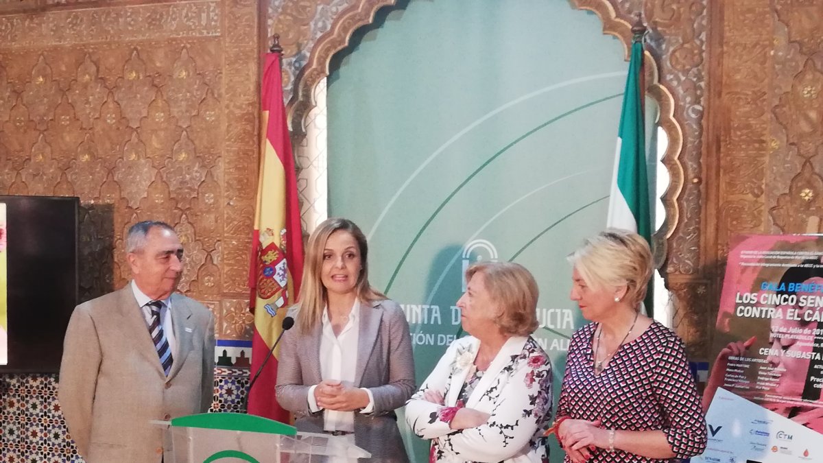 Presentación de la gala en la Delegación del Gobierno de la Junta.