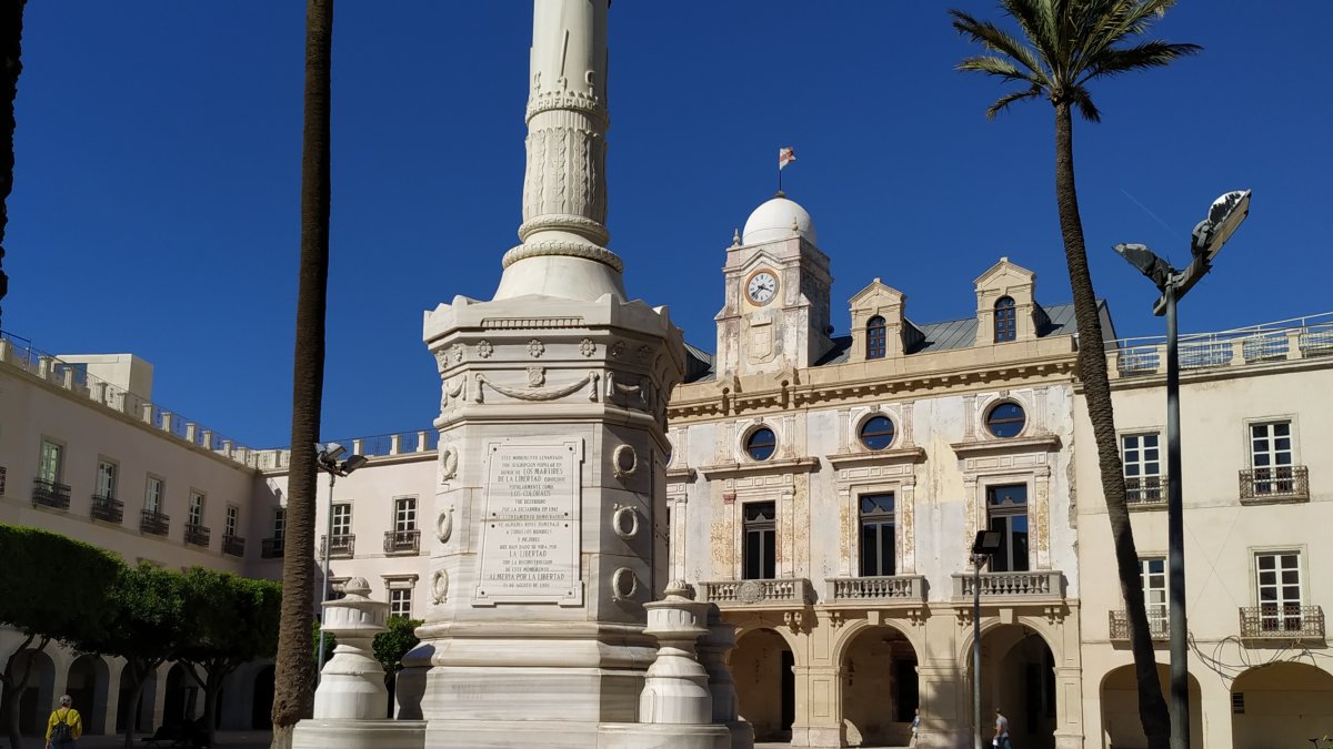 Fachada del Ayuntamiento de Almería