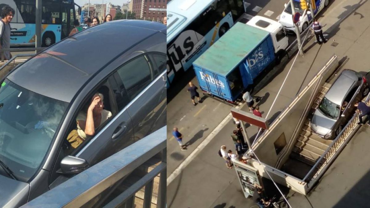 Situación del coche / Pilar Domech Gargallo-Cadena SER