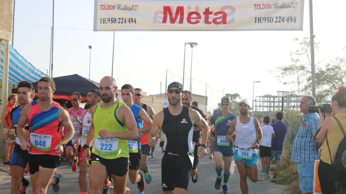 La prueba de 2018 en El Zapillo fue todo un éxito.