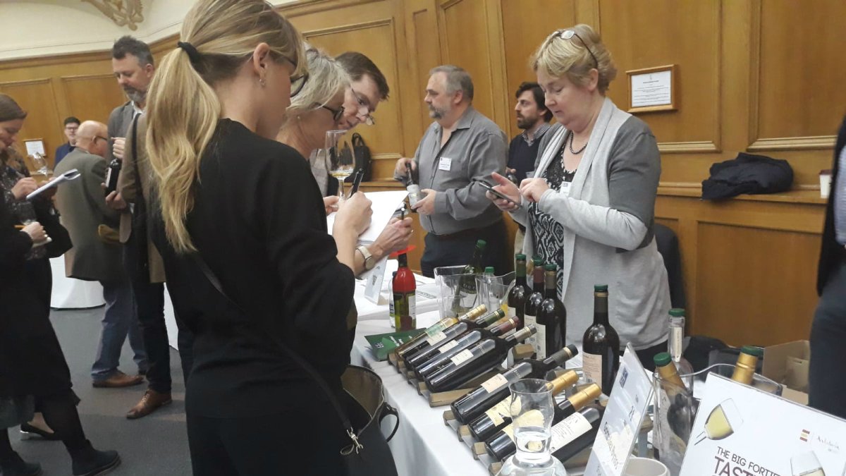 Bodegas andaluzas en la Feria The Big Fortified Tasting.